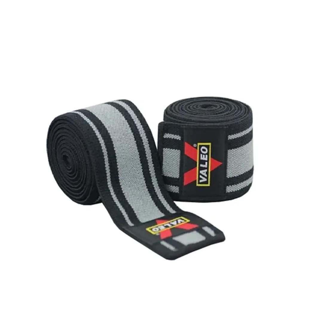 Venda larga Straps Rodillera Valeo para gym - Imagen 2